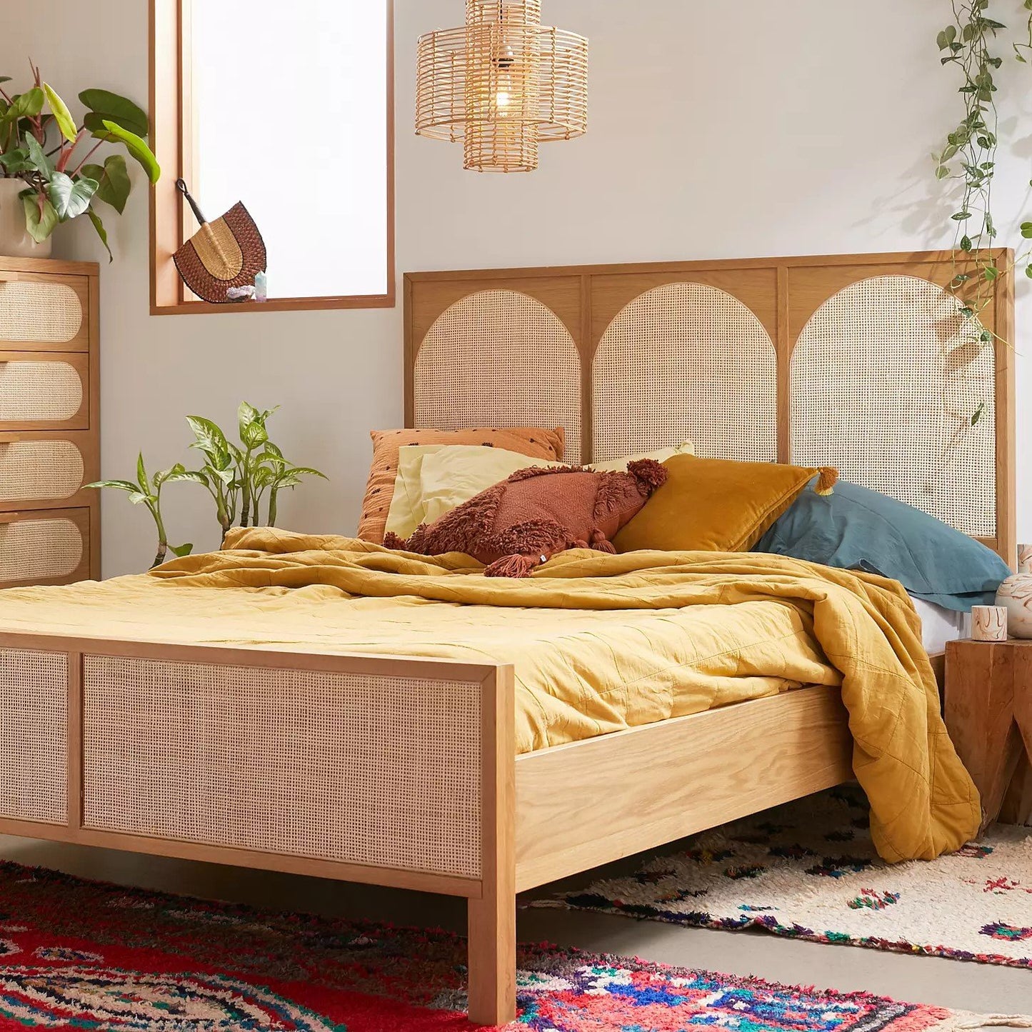 Bali Rattan Bed