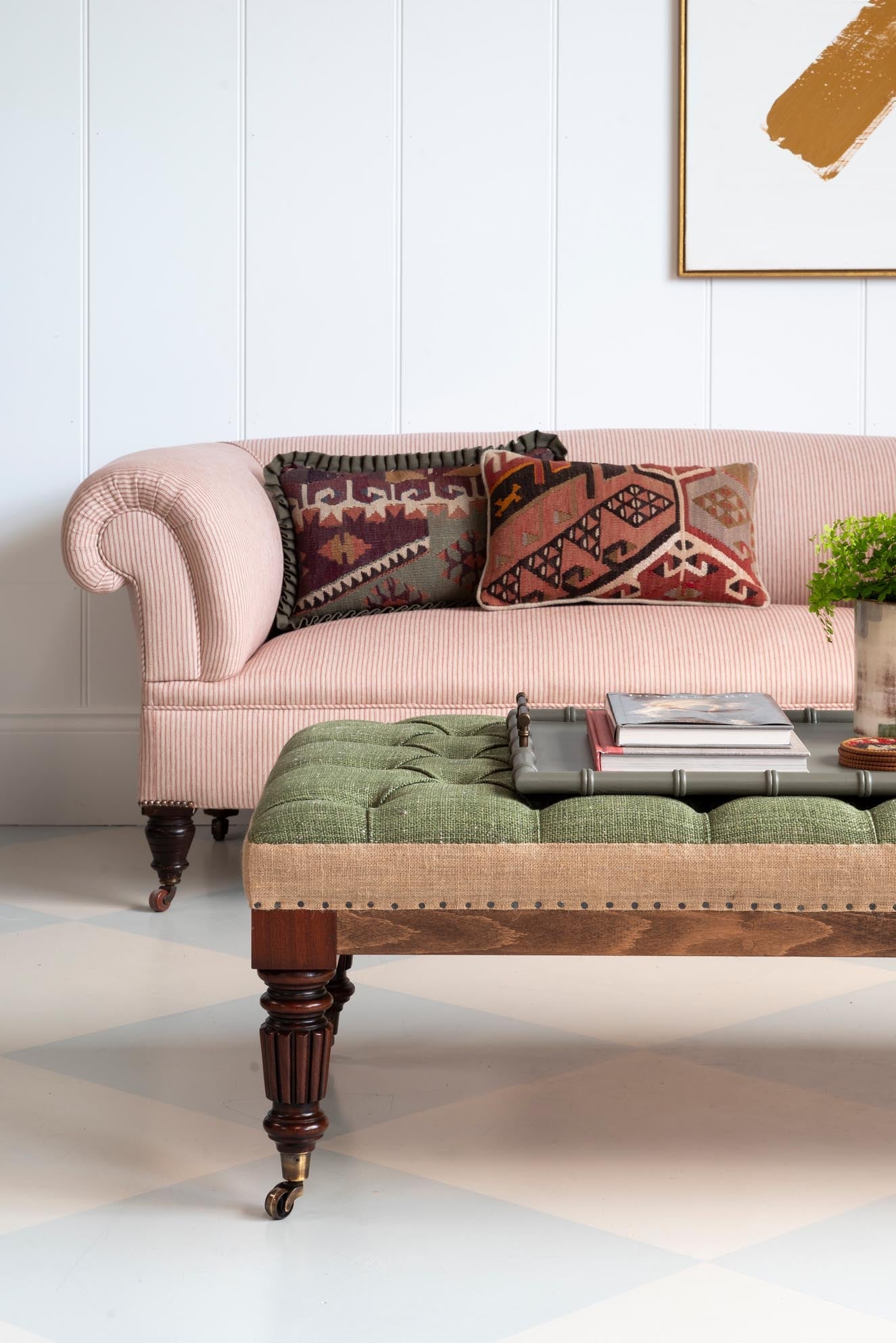 Bella Chesterfield Three Seater Sofa