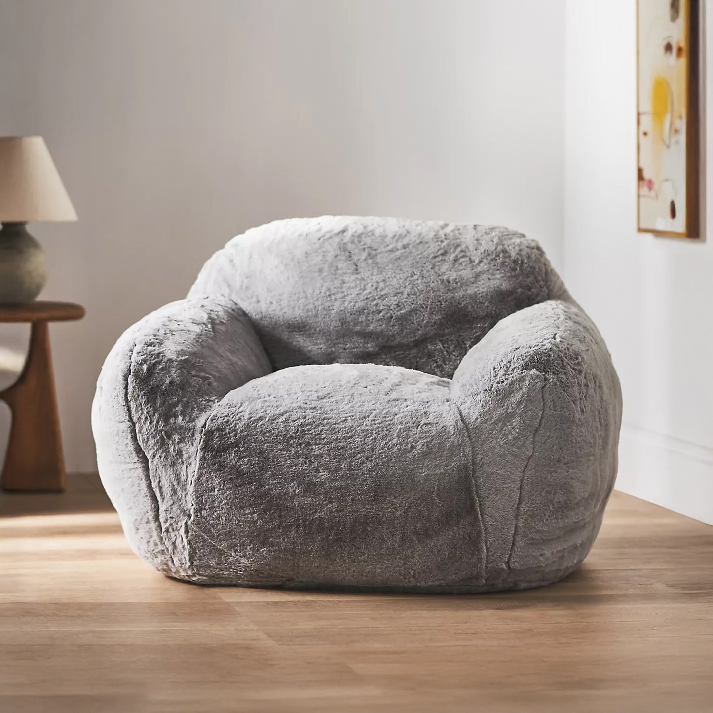 Boulder Faux Fur Chair