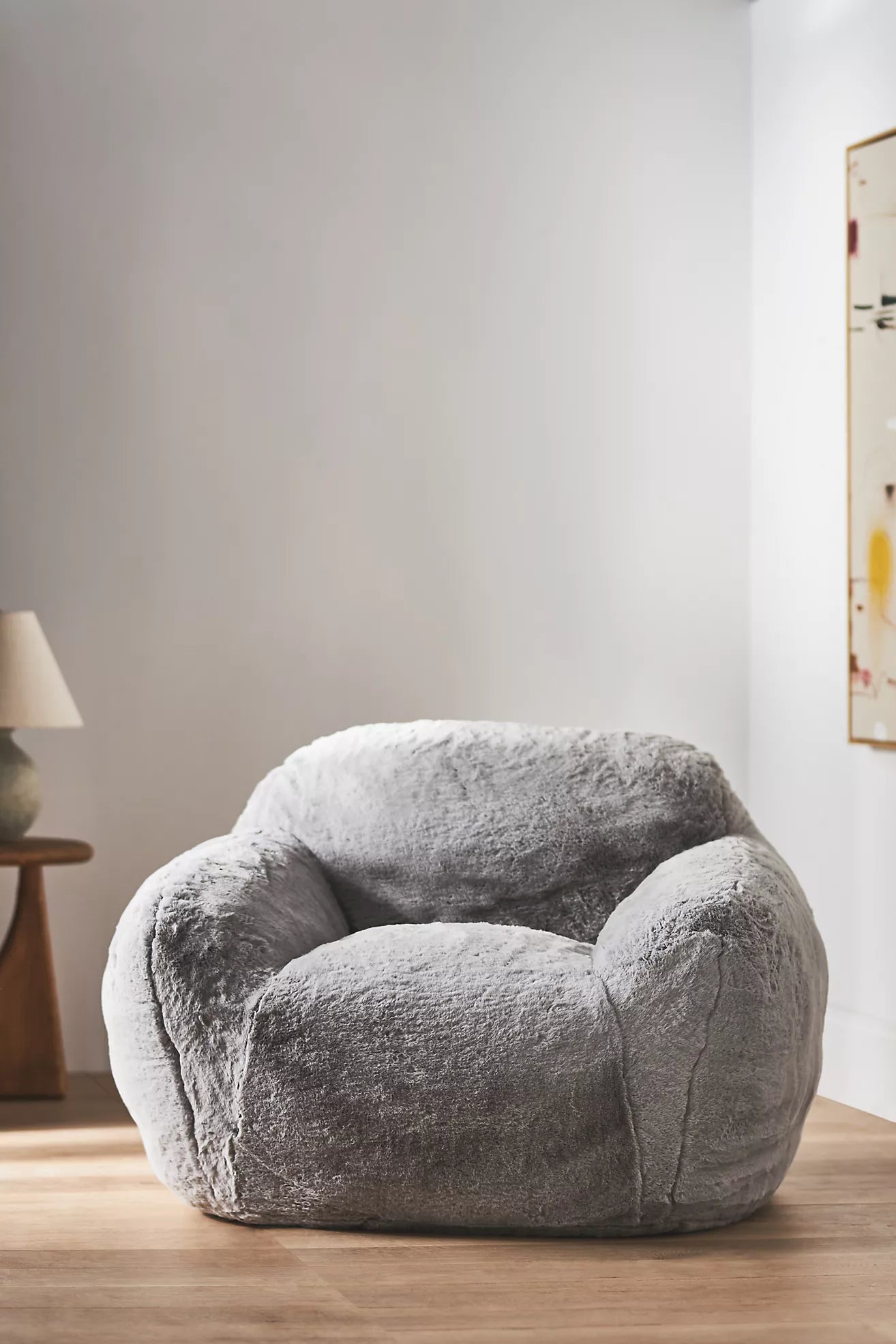 Boulder Faux Fur Chair