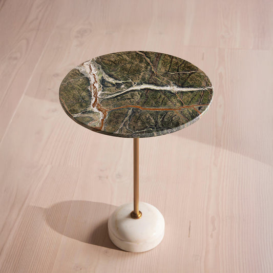 Crater End Table